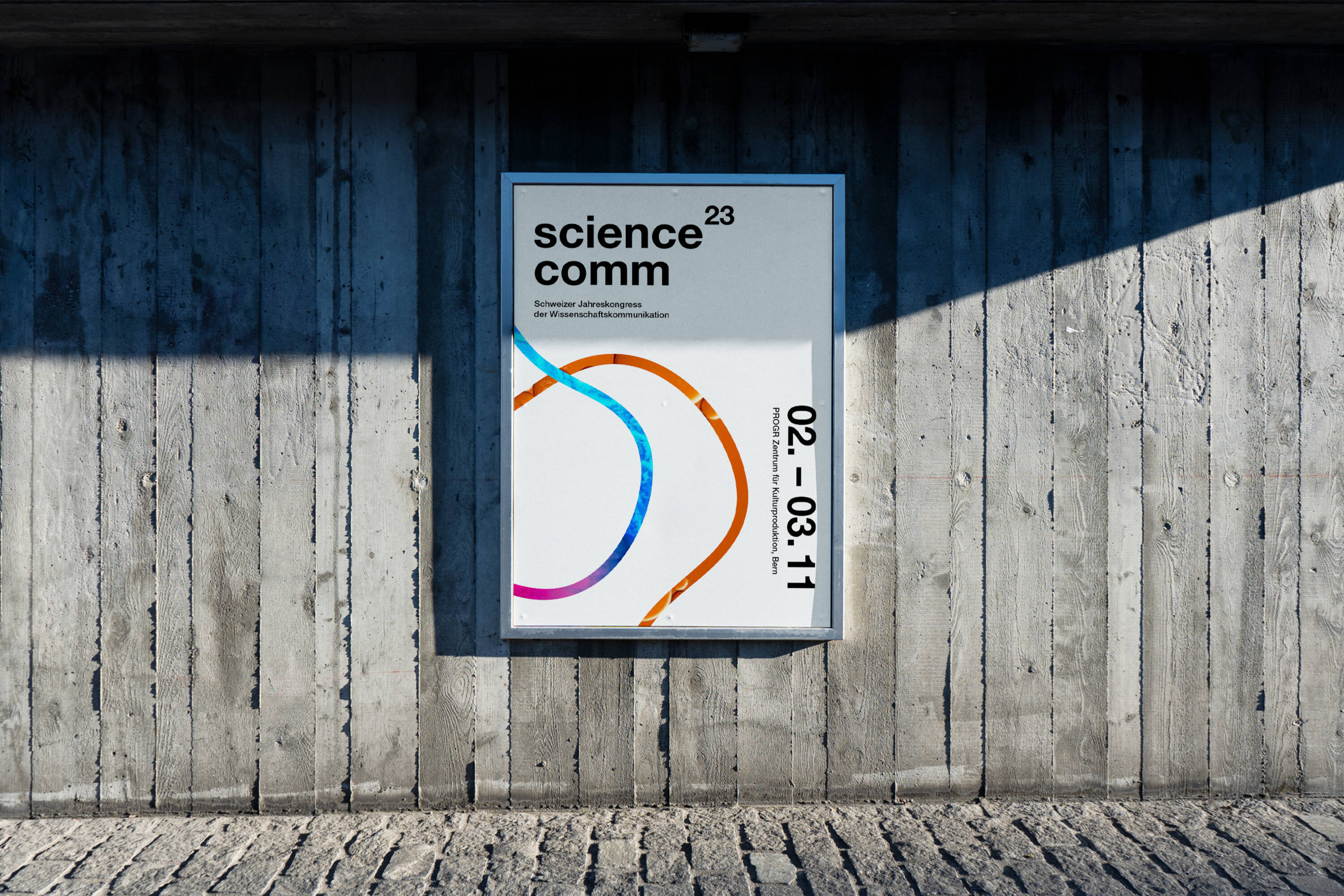 ScienceComm Branding Plakat Event