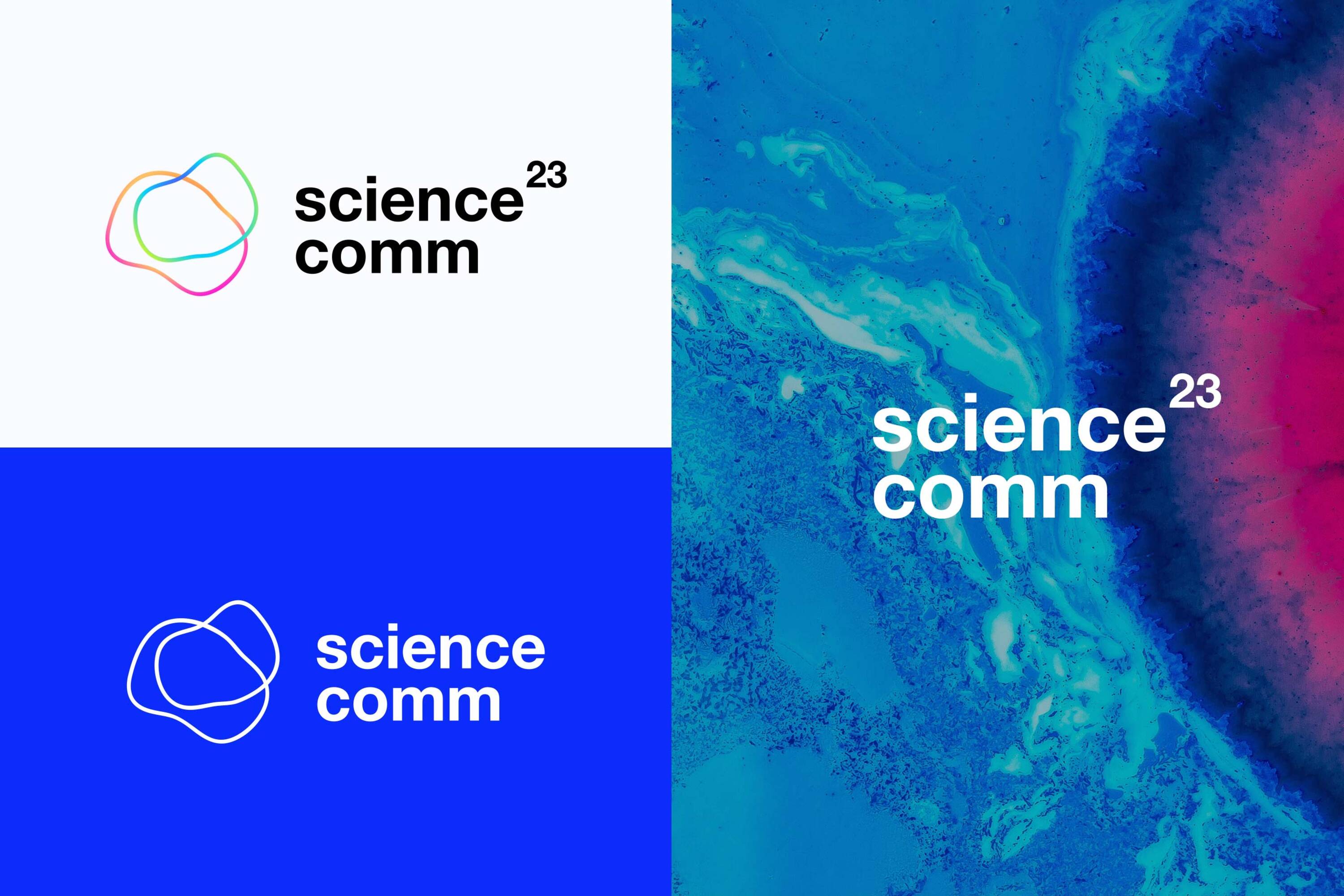 ScienceComm Branding Logo Varianten