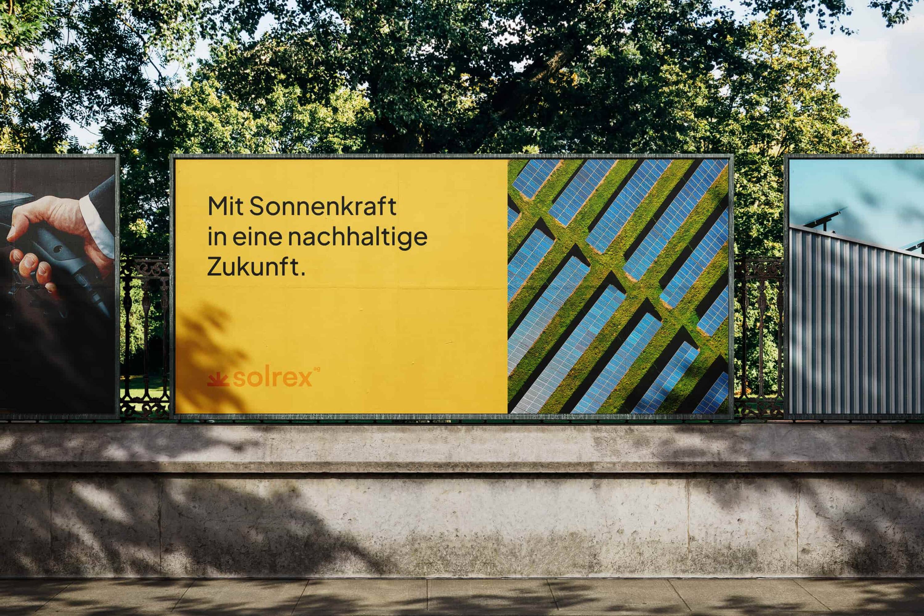 solrex ag – Branding Plakat